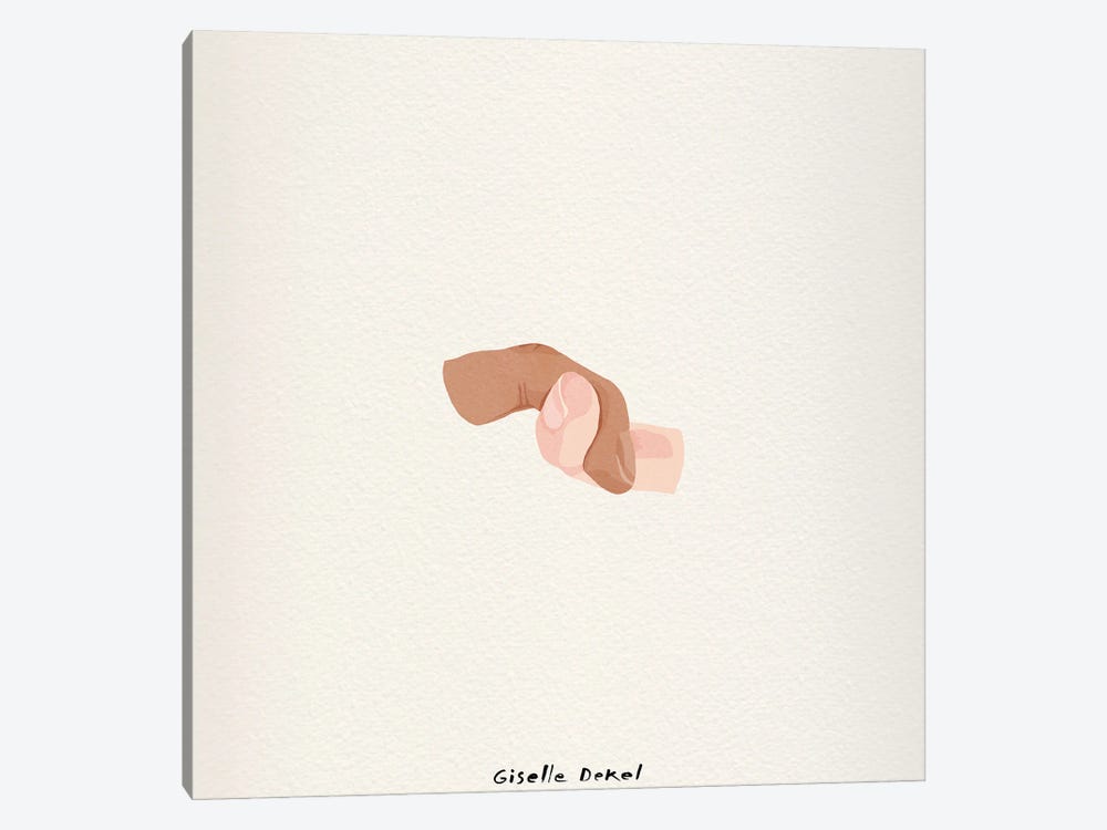 Pinky Swear by Giselle Dekel 1-piece Art Print