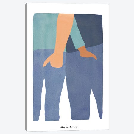 Pockets Canvas Print #GSD86} by Giselle Dekel Canvas Art Print
