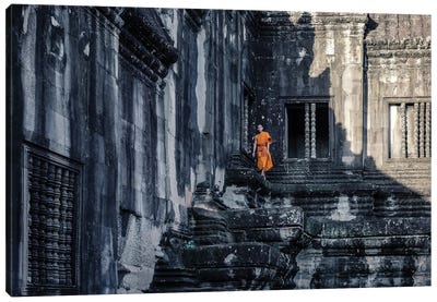 The Young Monk Canvas Art Print