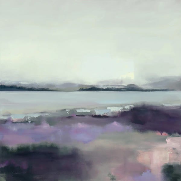 Abstract Wall Art: Lupine by Maggie Sackmann