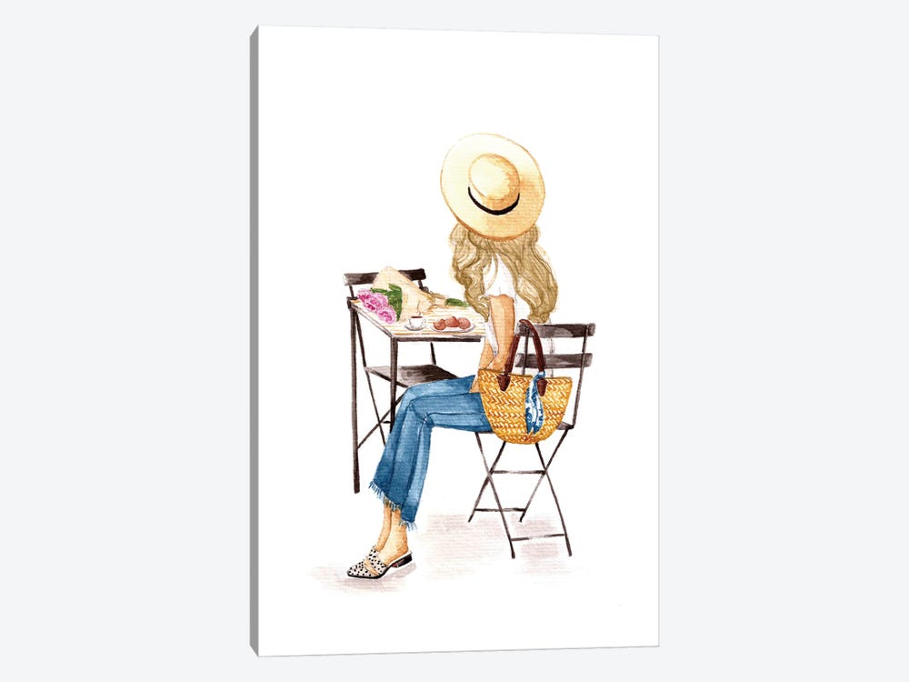 Stop For A Coffee by Gisele Oliveiraf 1-piece Art Print