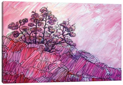 Blossomed Success In Pink Canvas Art Print - Gerardo Segismundo