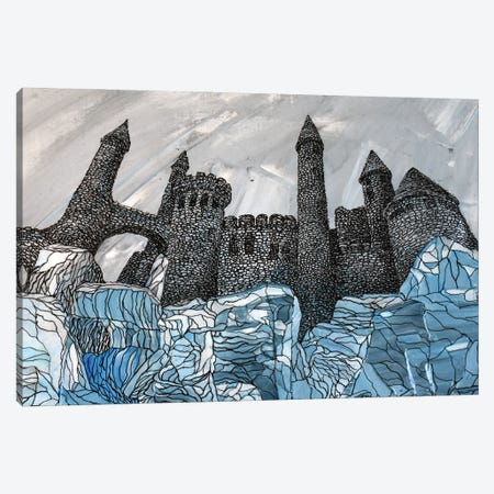 Romantic Ice Castle Canvas Print #GSM114} by Gerardo Segismundo Art Print