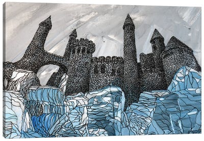 Romantic Ice Castle Canvas Art Print - Gerardo Segismundo