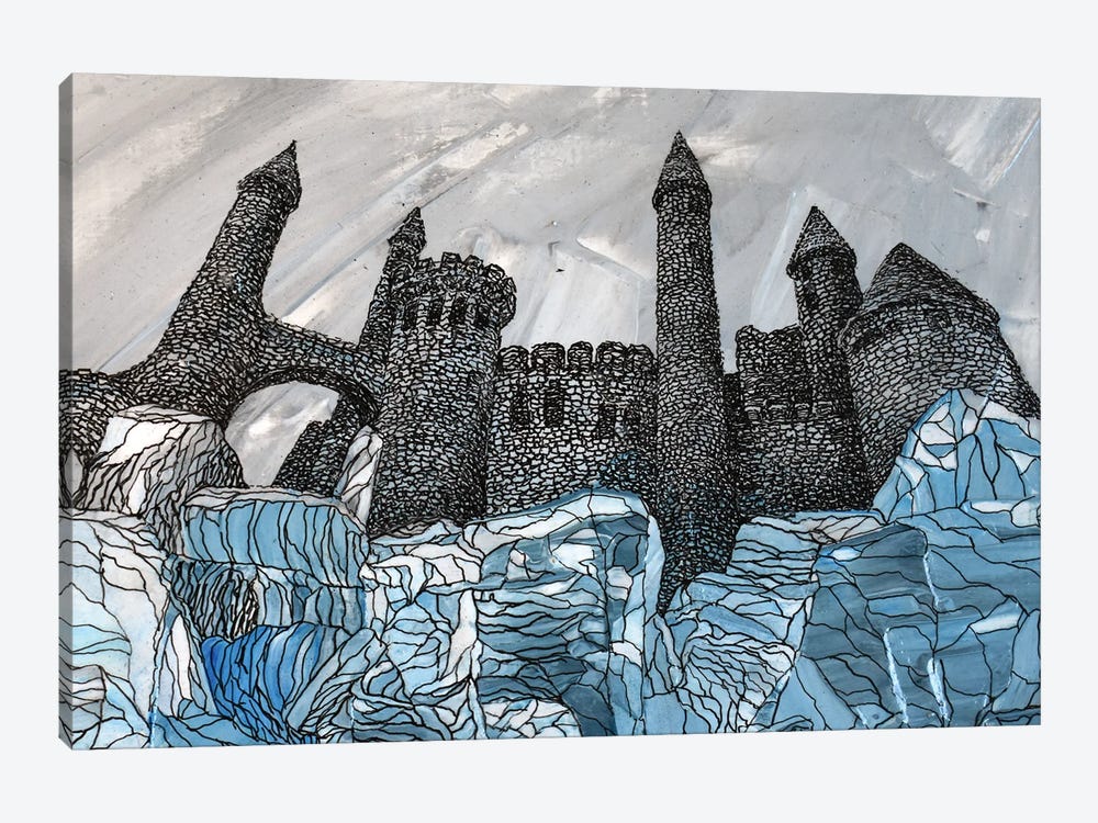 Romantic Ice Castle by Gerardo Segismundo 1-piece Art Print
