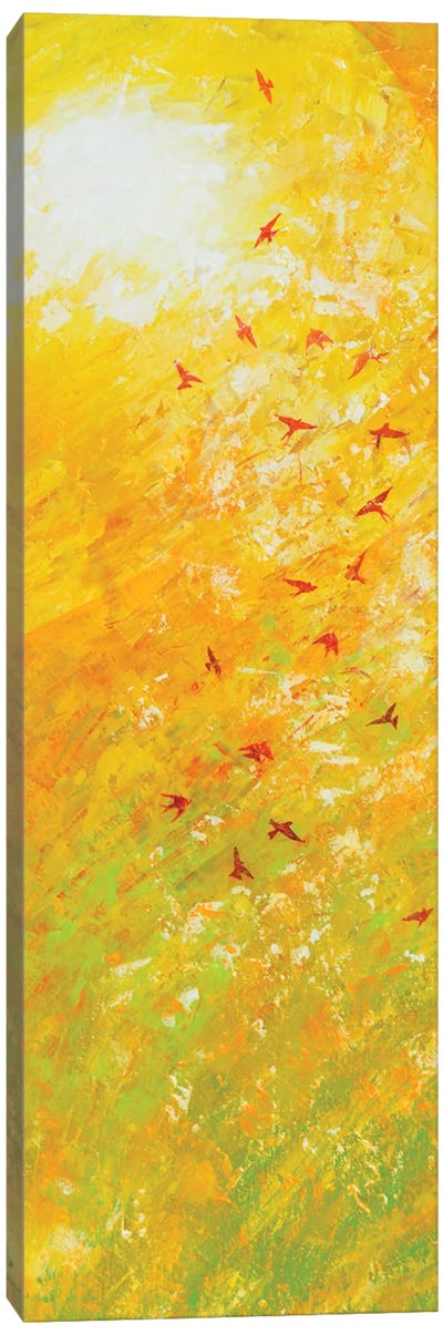 Flight Of The Swallows Canvas Art Print