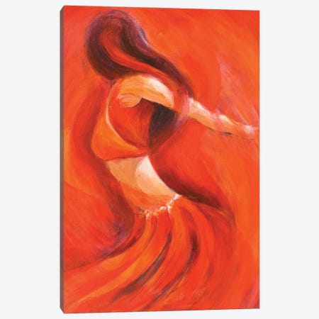 Dancing Flame Canvas Print #GSM1} by Gerardo Segismundo Canvas Art