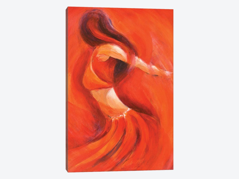 Dancing Flame by Gerardo Segismundo 1-piece Canvas Art