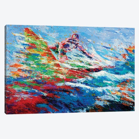 Surfer I Canvas Print #GSM22} by Gerardo Segismundo Art Print