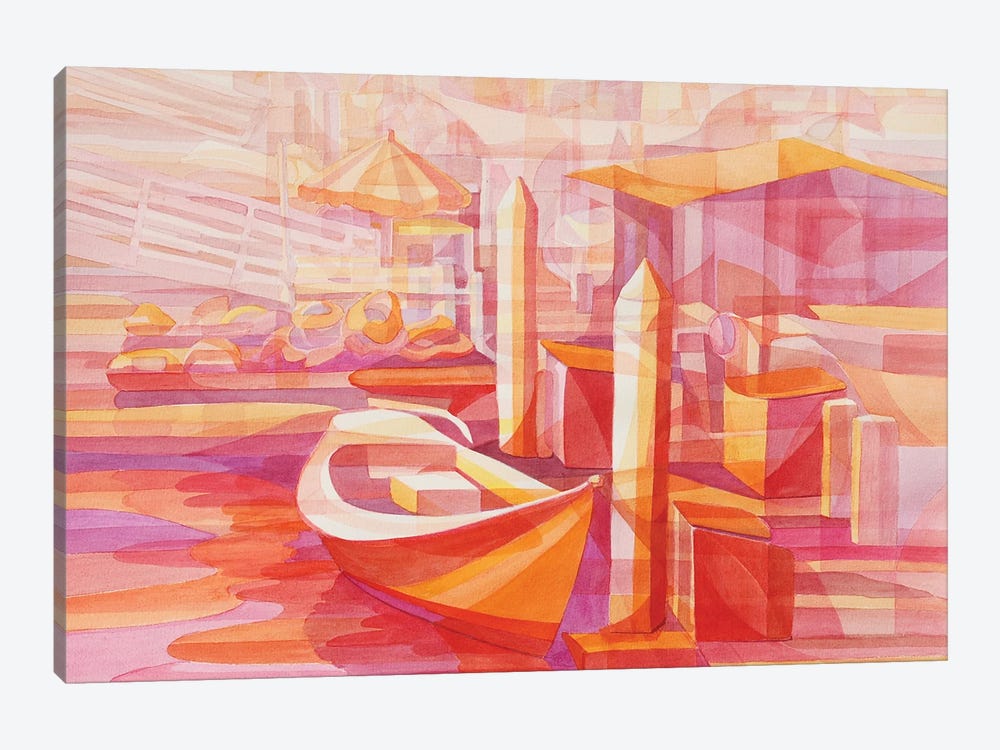 Marina In Red by Gerardo Segismundo 1-piece Canvas Wall Art