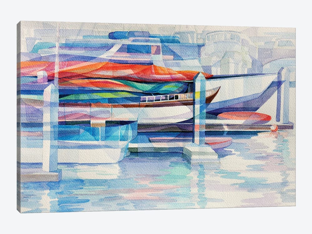 Prism Boats by Gerardo Segismundo 1-piece Art Print