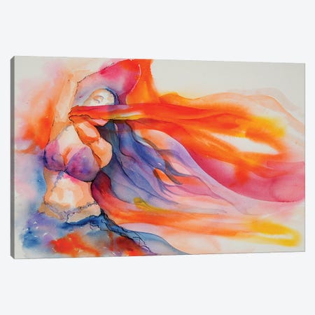 Veil Swirl Canvas Print #GSM50} by Gerardo Segismundo Canvas Art
