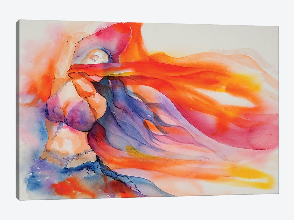 Veil Swirl by Gerardo Segismundo 1-piece Canvas Print