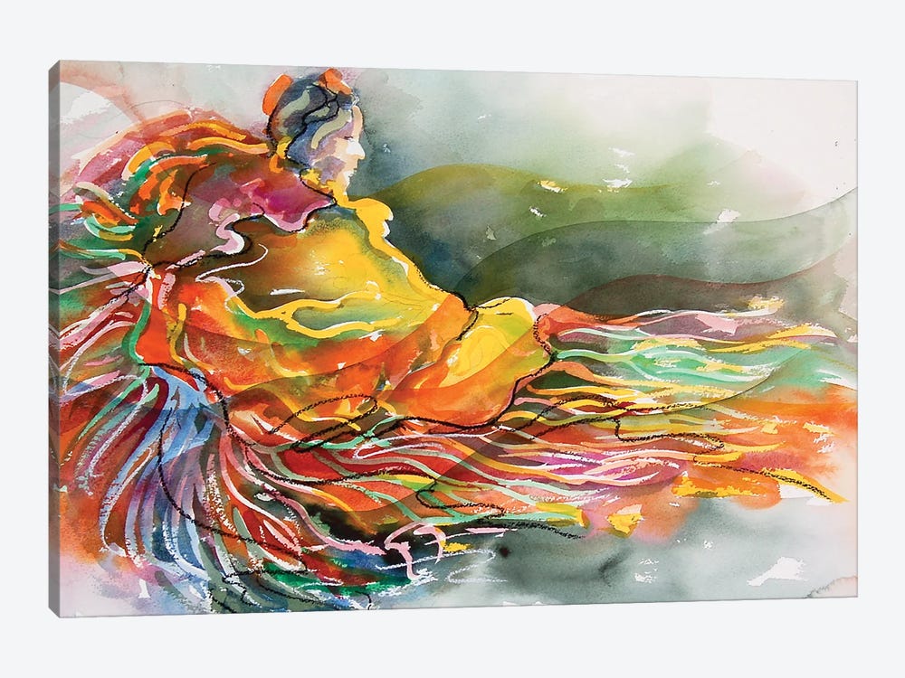 Warrior Dance by Gerardo Segismundo 1-piece Canvas Artwork