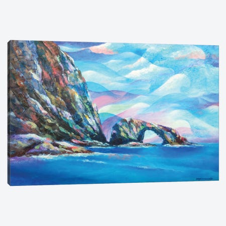 Anacapa Island Arch Canvas Print #GSM54} by Gerardo Segismundo Art Print