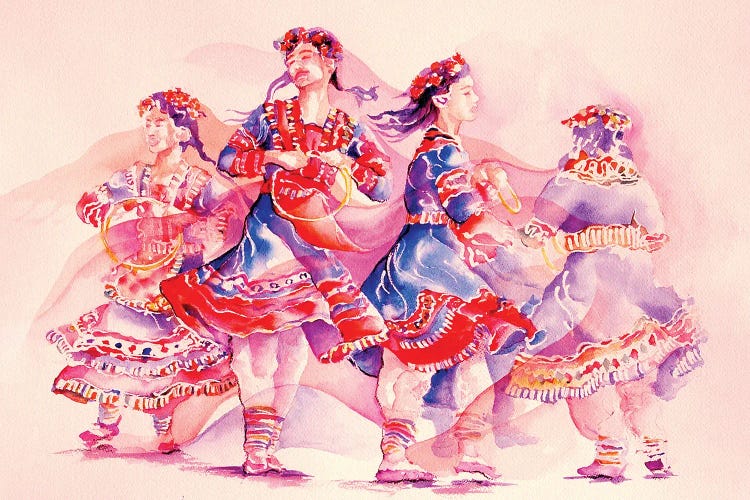 Cultural Dancers From Orient