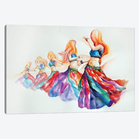 Dancer In Motion Series Canvas Print #GSM57} by Gerardo Segismundo Art Print