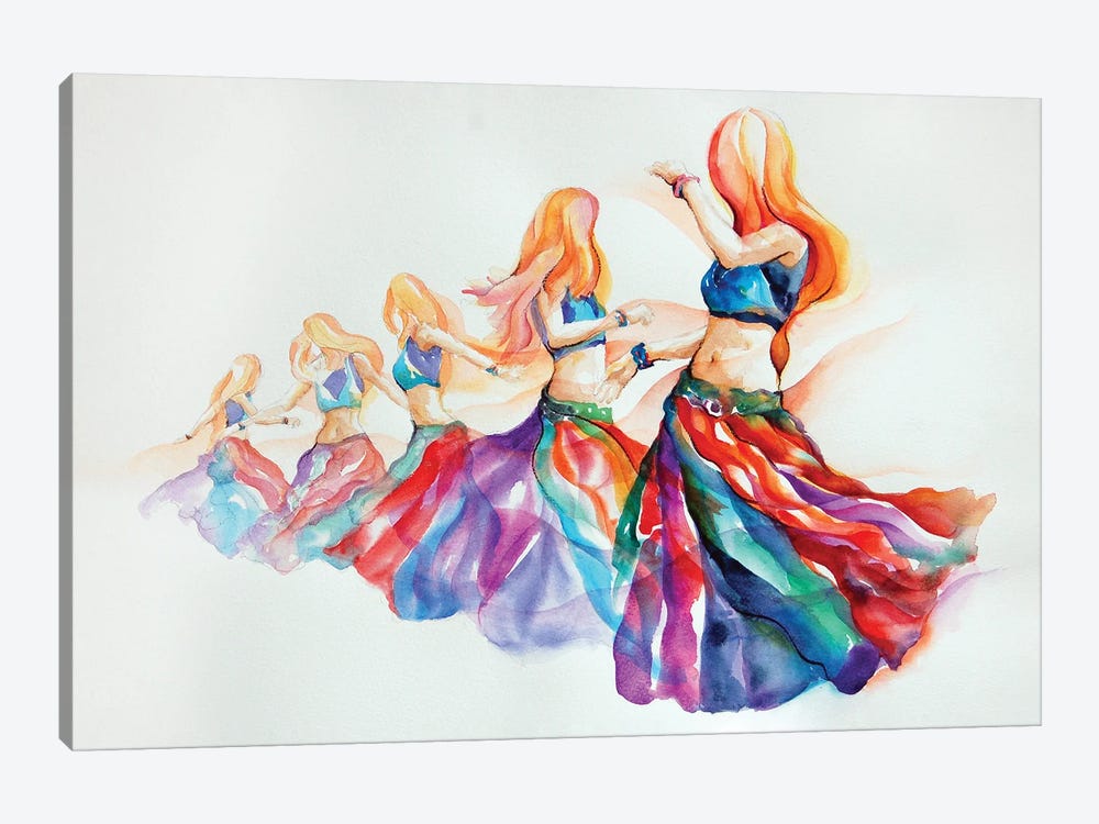 Dancer In Motion Series by Gerardo Segismundo 1-piece Canvas Art