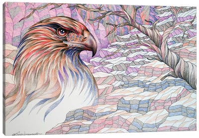 Raptor's On The Lookout Canvas Art Print - Gerardo Segismundo
