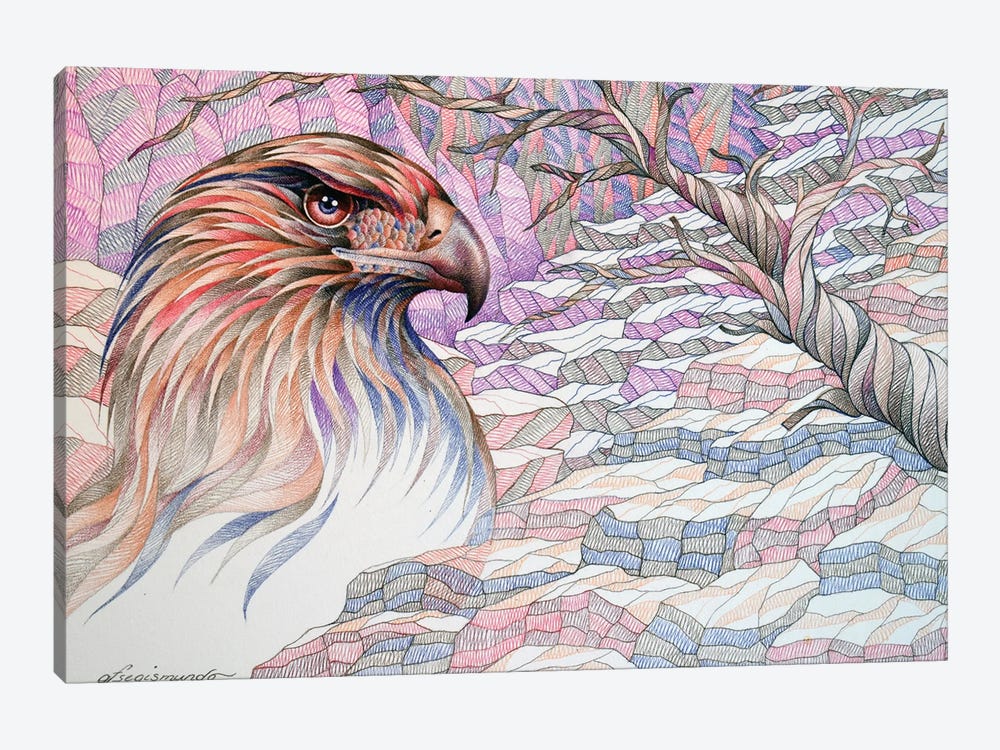 Raptor's On The Lookout by Gerardo Segismundo 1-piece Canvas Print
