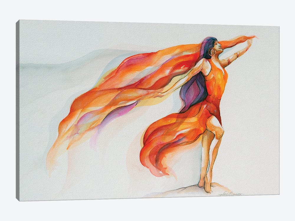 Sensual Wind by Gerardo Segismundo 1-piece Canvas Wall Art