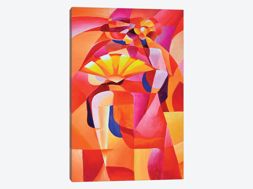 Cubism Dancer by Gerardo Segismundo 1-piece Canvas Wall Art