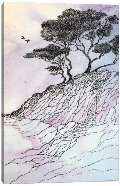 Open To The Wind Canvas Art Print - Zen Bedroom Art