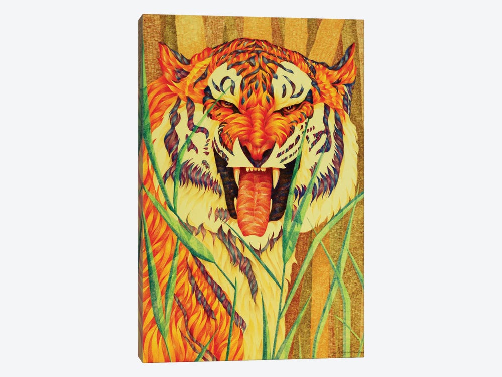 Tiger's Rage by Gerardo Segismundo 1-piece Canvas Artwork