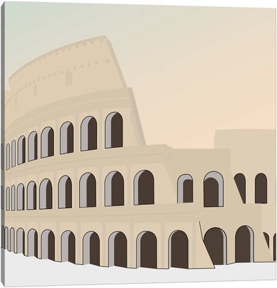 Travel Europe--Rome Canvas Art Print