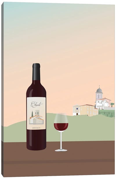 Tuscan Wine I Canvas Art Print
