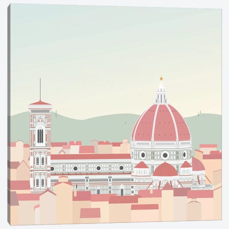 Travel Europe--Firenze Canvas Print #GSO3} by Gurli Soerensen Canvas Art