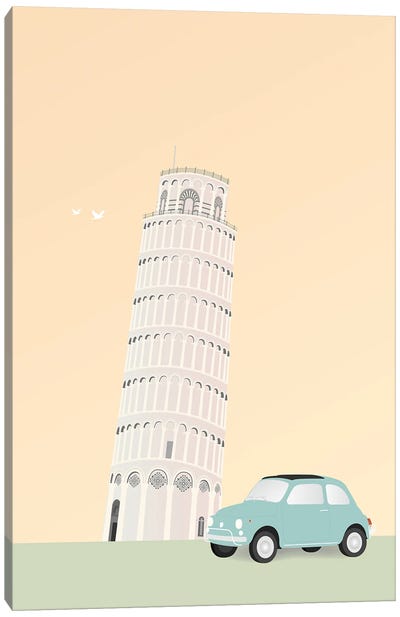 Travel Europe--Pisa Canvas Art Print