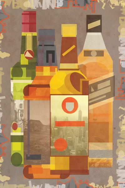 Food & Drink Posters: Four J's by 5by5collective