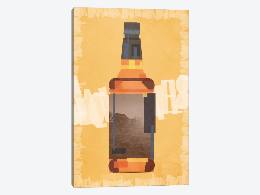 Gentleman's Jack by 5by5collective 1-piece Canvas Art Print