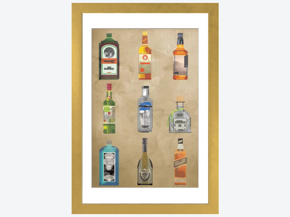 Canvas Whisky Travel Kit