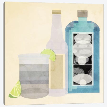 Gin & Tonic Canvas Print #GSP18} by 5by5collective Canvas Art Print