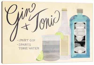 How to Create a Gin & Tonic Canvas Art Print - Gin Art