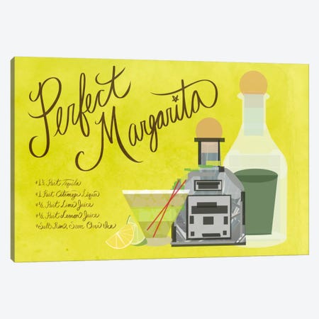 How to Create the Perfect Margarita Canvas Print #GSP24} by 5by5collective Canvas Print