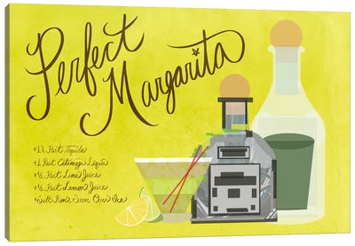 How to Create the Perfect Margarita Canvas Art Print - Classic Cocktails