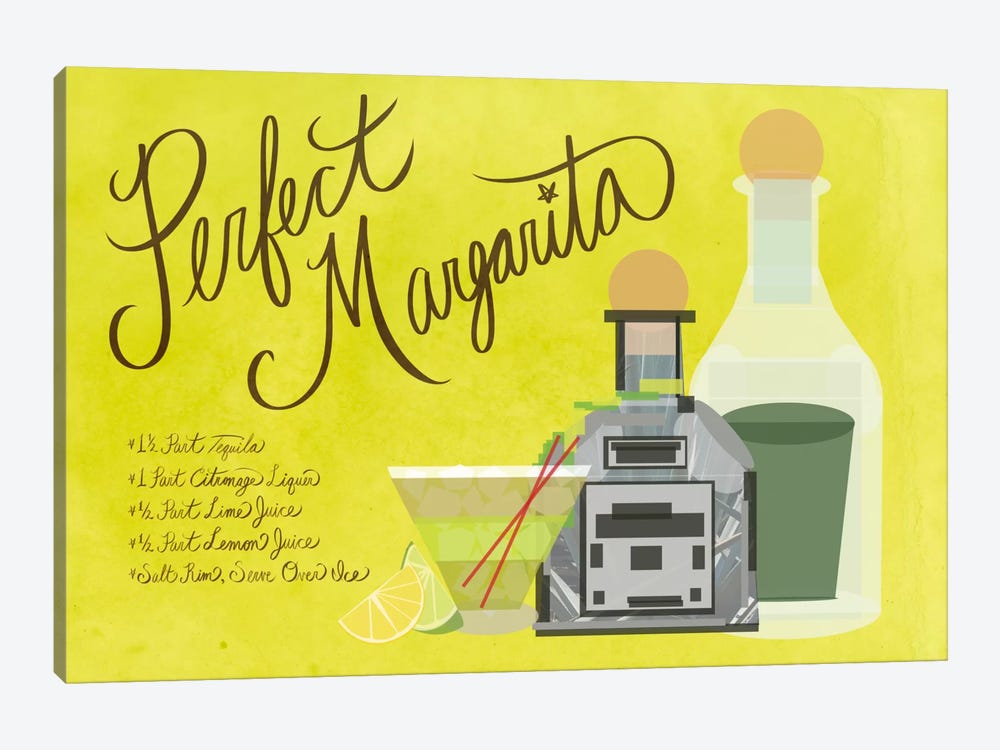How to Create the Perfect Margarita by 5by5collective 1-piece Canvas Wall Art