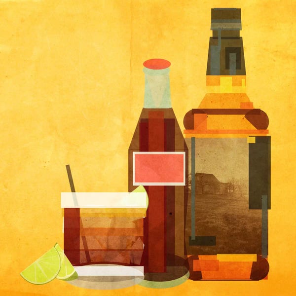 Whiskey: Whiskey & Coke by 5by5collective