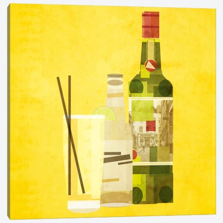 Whiskey & Ginger Canvas Print #GSP31} by 5by5collective Art Print