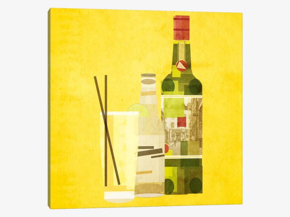 Whiskey & Ginger by 5by5collective 1-piece Canvas Artwork