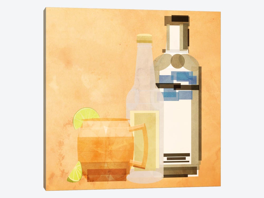 Moscow Mule by 5by5collective 1-piece Canvas Art Print
