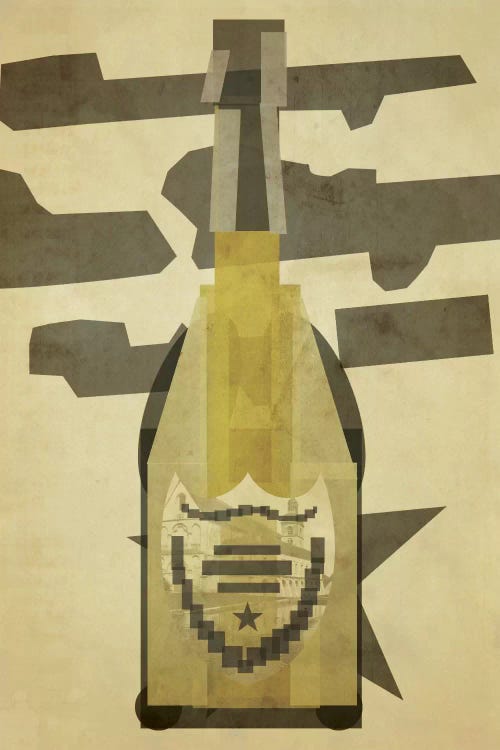 Perignon by 5by5collective wall art