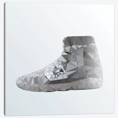 Yeezy 750 Boost: Grey Canvas Print #GSS1} by 5by5collective Canvas Art Print