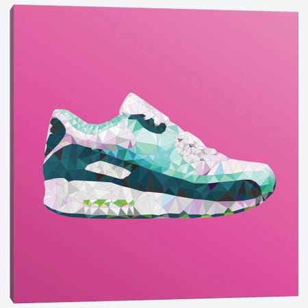 Air Max 90: Emerald Pack Canvas Print #GSS27} by 5by5collective Canvas Wall Art