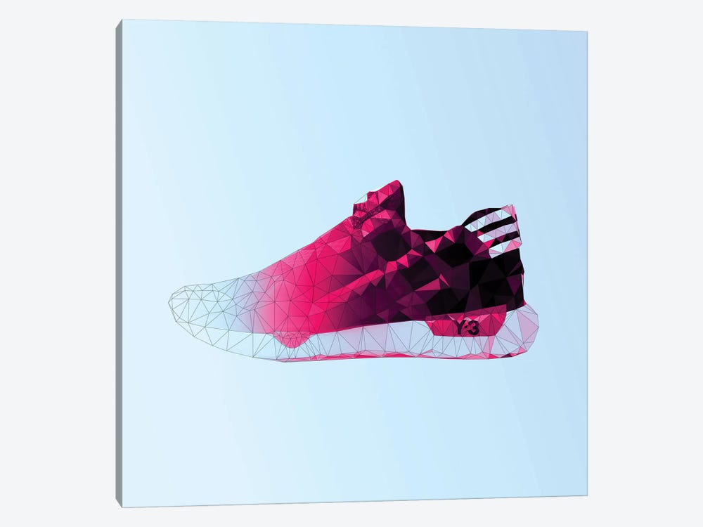 Y-3 Qasa Racer: Cotton Candy by 5by5collective 1-piece Canvas Print