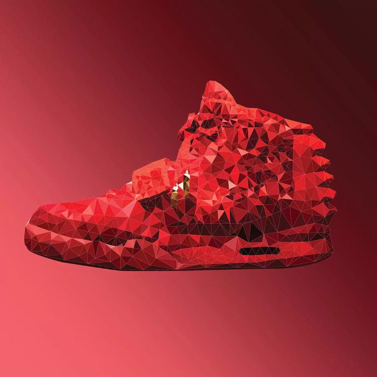 Air Yeezy 2: Red October by 5by5collective wall art