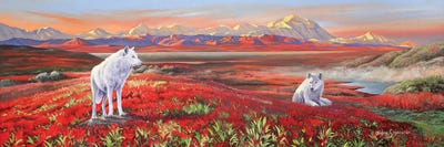 Arctic Bond by Graeme Stevenson multi panel art